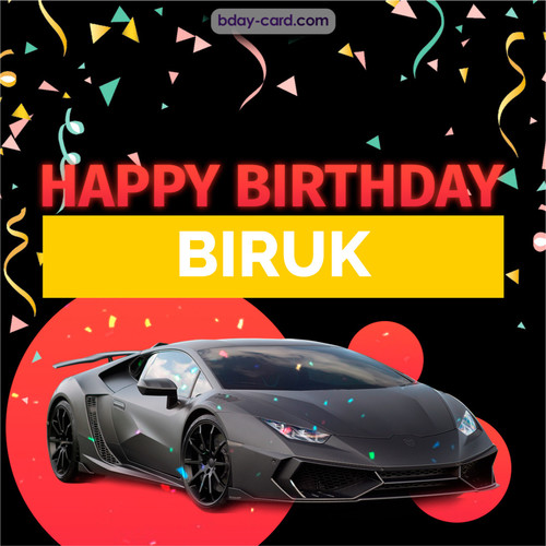 Bday pictures for Biruk with Lamborghini