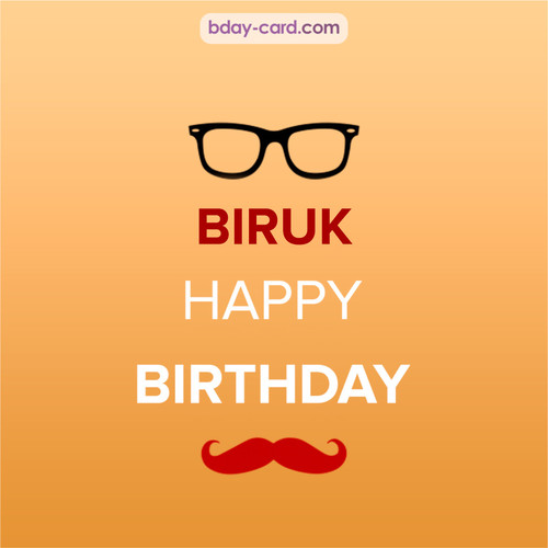 Happy Birthday photos for Biruk with antennae