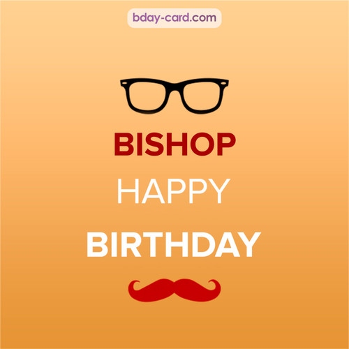 Happy Birthday photos for Bishop with antennae