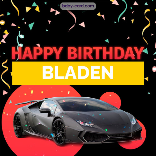 Bday pictures for Bladen with Lamborghini