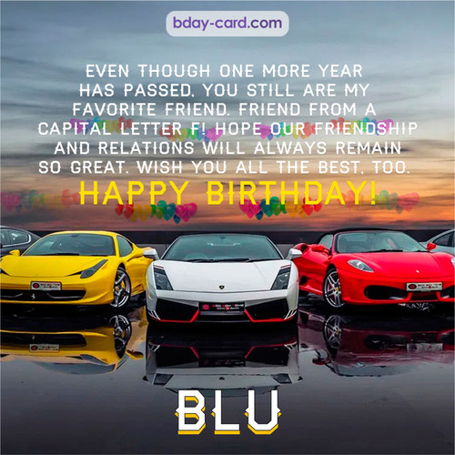 Birthday pics for Blu with Sports cars