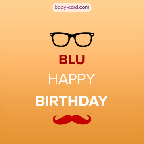 Happy Birthday photos for Blu with antennae