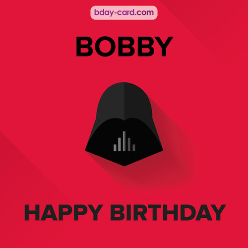 Happy Birthday pictures for Bobby with Darth Vader