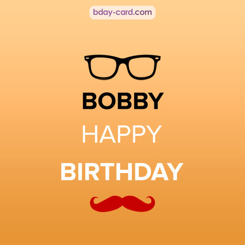 Happy Birthday photos for Bobby with antennae