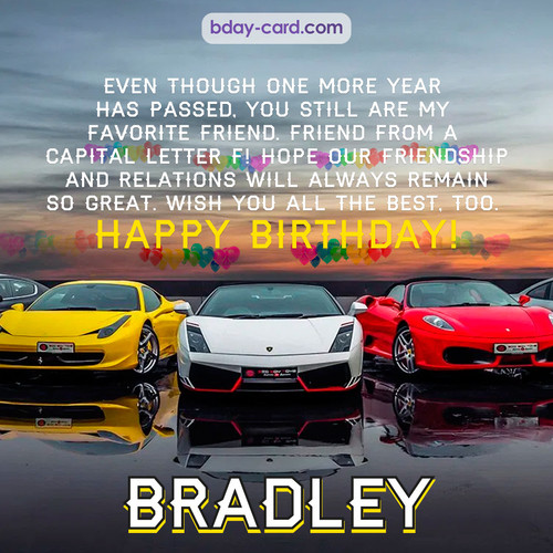 Birthday pics for Bradley with Sports cars