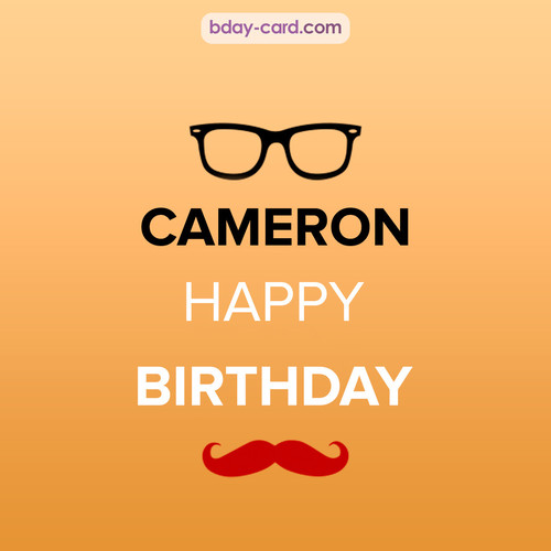 Happy Birthday photos for Cameron with antennae