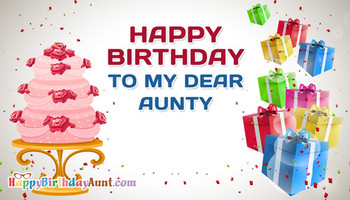 Happy Birday To My Dear Aunty HappyBirdayAunt com
