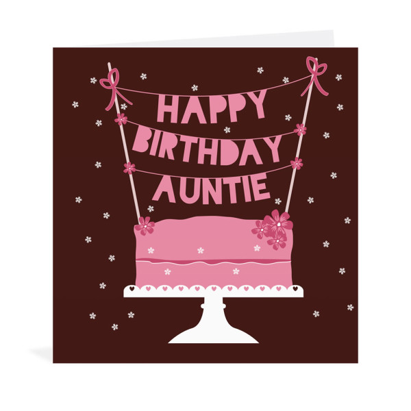 Birthday Cake For My Favourite Aunt - CakeCentral.com