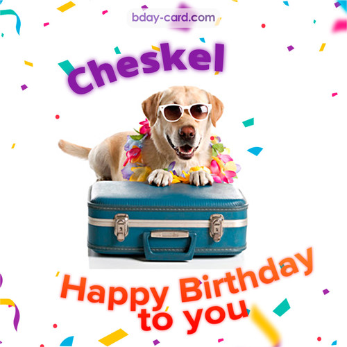 Funny Birthday pictures for Cheskel
