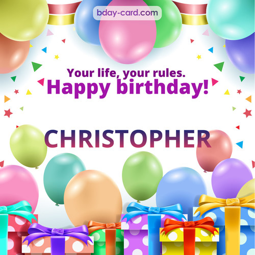 Funny Birthday pictures for Christopher