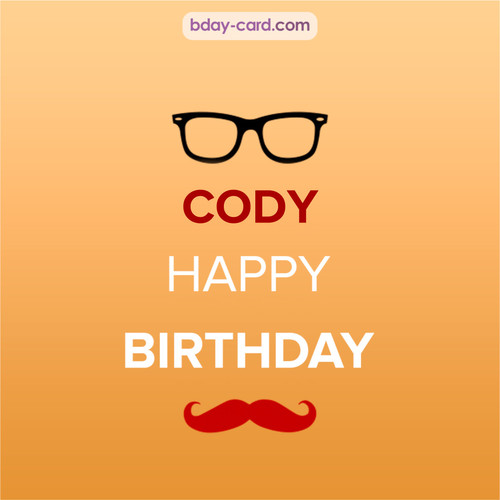 Happy Birthday photos for Cody with antennae