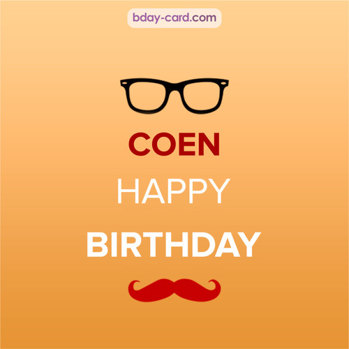 Happy Birthday photos for Coen with antennae