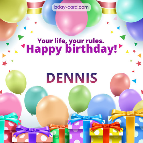 Funny Birthday pictures for Dennis
