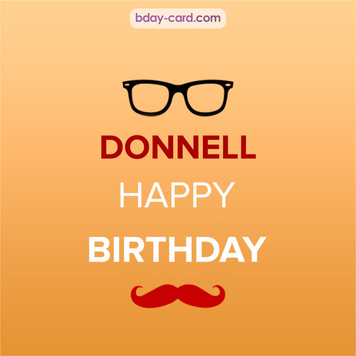 Happy Birthday photos for Donnell with antennae
