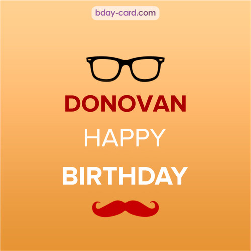 Happy Birthday photos for Donovan with antennae