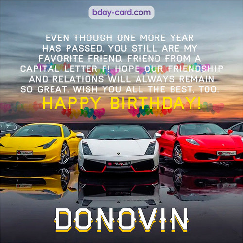 Birthday pics for Donovin with Sports cars