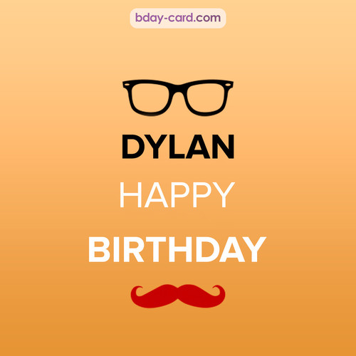 Happy Birthday photos for Dylan with antennae