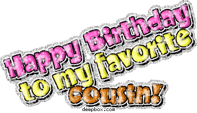 Happy Birthday Cousin GIFs 💐 — Free happy bday pictures and photos
