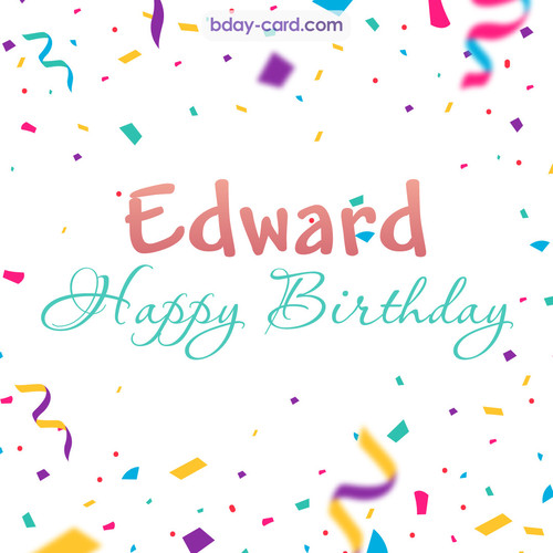 Greetings pics for Edward with sweets