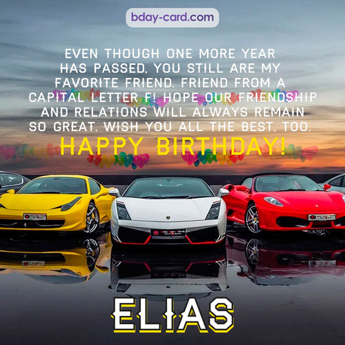 Birthday pics for Elias with Sports cars