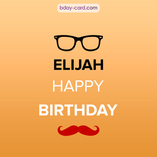 Happy Birthday photos for Elijah with antennae