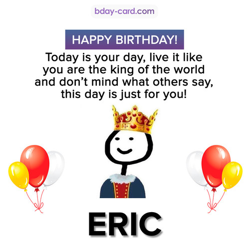 Happy Birthday Meme for Eric