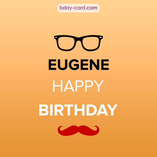Happy Birthday photos for Eugene with antennae