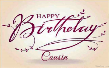 Birday Wishes For Cousin