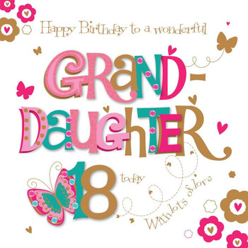 Cute Birday Wishes For Granddaughter