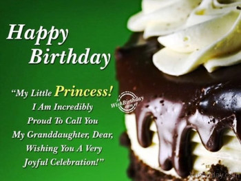 Birday Wishes For Grand Daughter