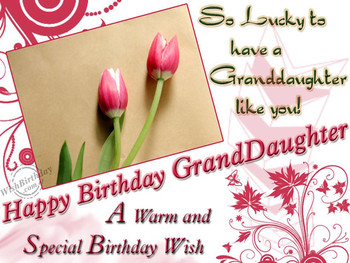 Birday Wishes For Granddaughter Birday Images Pictures