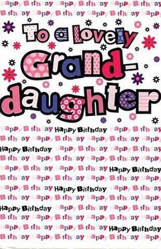 Birday To Grand Daughter