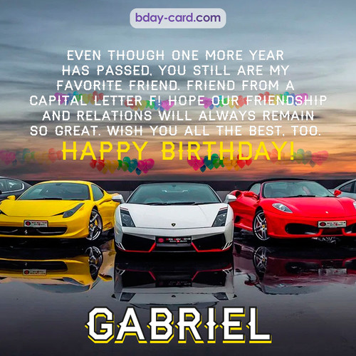 Birthday pics for Gabriel with Sports cars