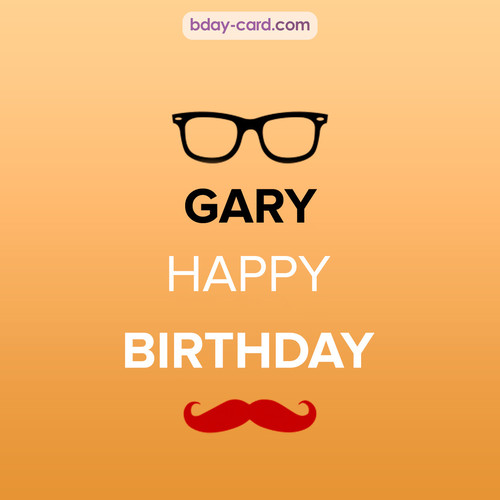 Happy Birthday photos for Gary with antennae