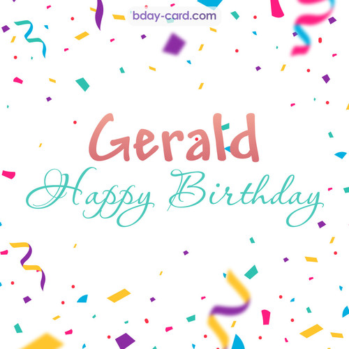 Greetings pics for Gerald with sweets