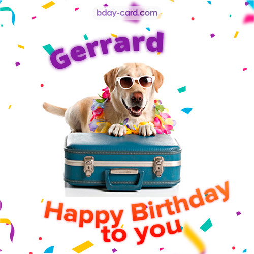 Funny Birthday pictures for Gerrard