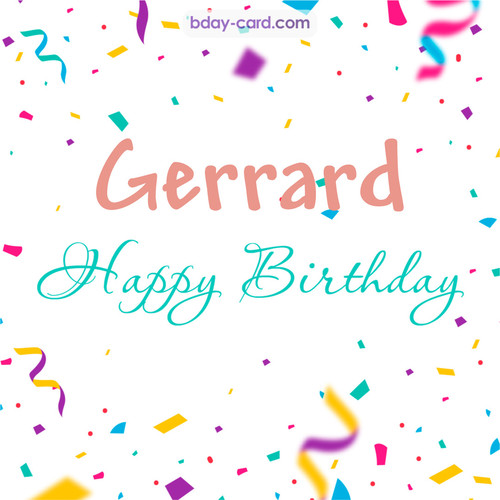 Greetings pics for Gerrard with sweets