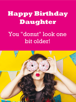 Funny Birday Cards for Daughter Birday amp Greeting Cards...
