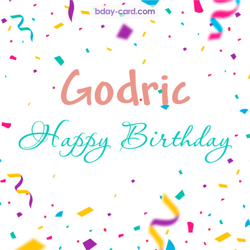 Greetings pics for Godric with sweets