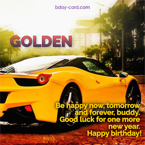 Birthday photos for Golden with Wheelbarrow