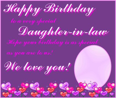 happy birthday daughter gif GIF Images Download