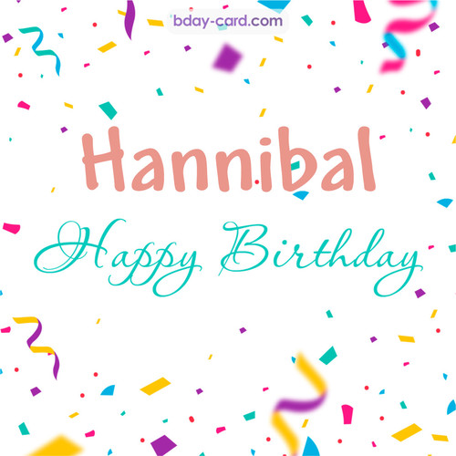 Greetings pics for Hannibal with sweets