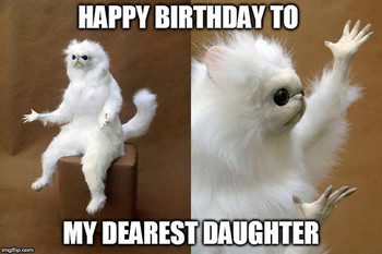 Happy Birday Funny Memes for Friends Broer Daughter Sister