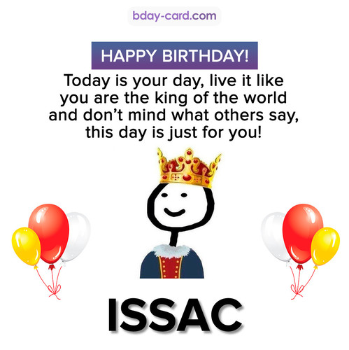 Happy Birthday Meme for Issac