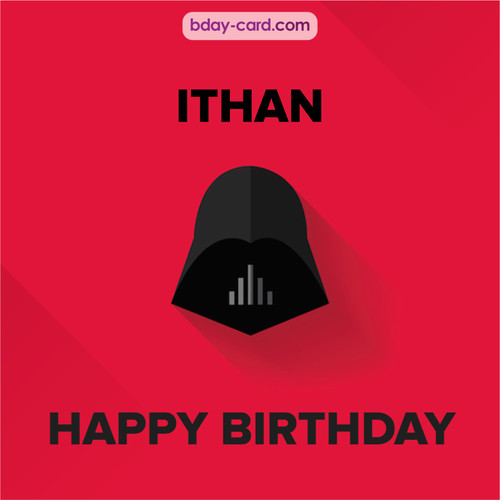 Happy Birthday pictures for Ithan with Darth Vader