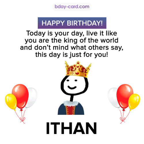 Happy Birthday Meme for Ithan