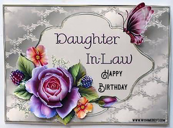 Top Happy Birday Quotes for Daughter in law