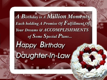 Best Birday Wishes For Daughter In Law FrankSMS