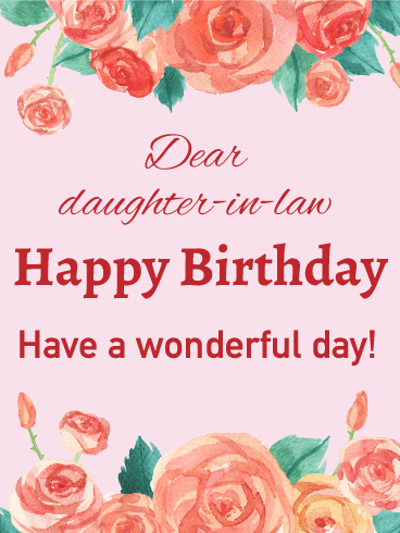 Happy Birthday Daughter in Law Images 💐 — Free happy bday pictures and ...
