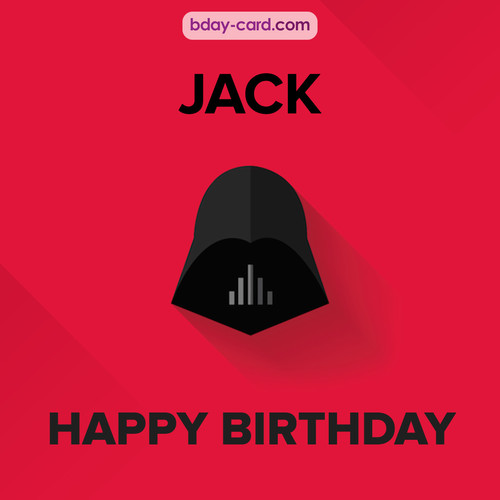 Happy Birthday pictures for Jack with Darth Vader
